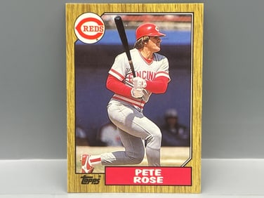1987 Topps Tiffany Pete Rose #200