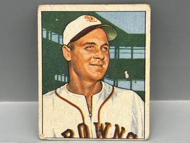 1950 Bowman Ken Wood #190