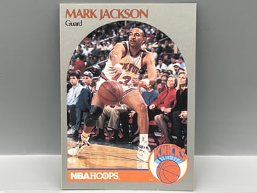 1990 Hoops Mark Jackson #205 - The Menendez Brothers courtside