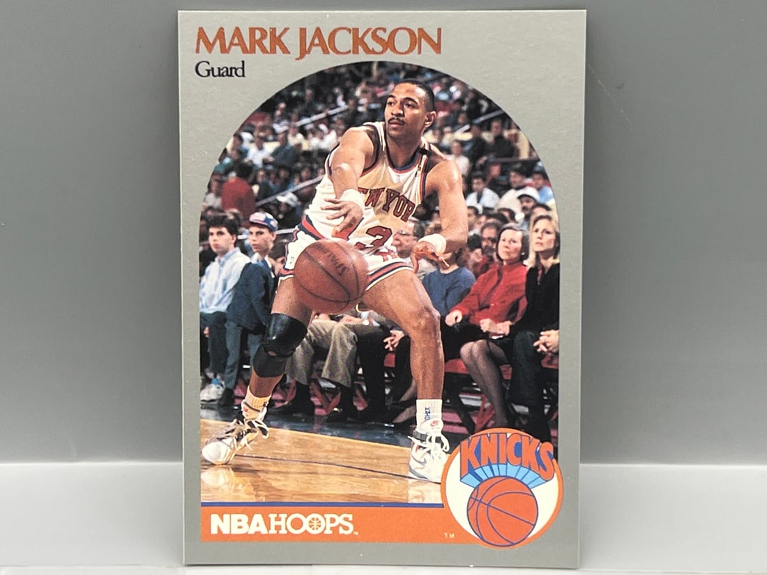 1990 Hoops Mark Jackson #205 - The Menendez Brothers courtside (1 of 2)