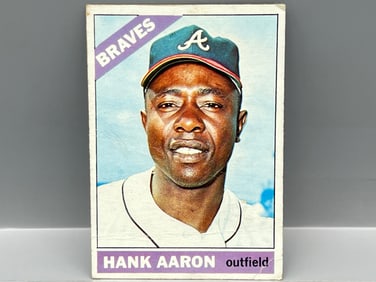 1966 Topps Hank Aaron #500