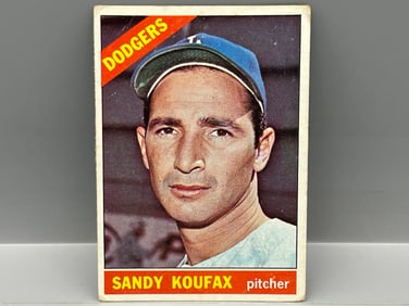 1966 Topps Sandy Koufax #100