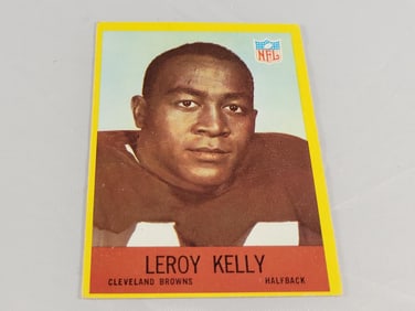 1967 Philadelphia Football #43 Leroy Kelly RC