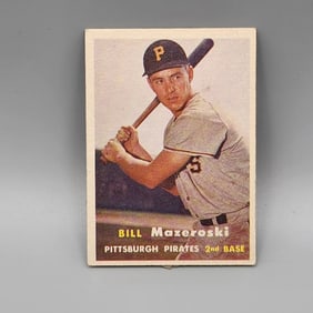1957 Topps Bill Mazeroski #24 Rookie HOF