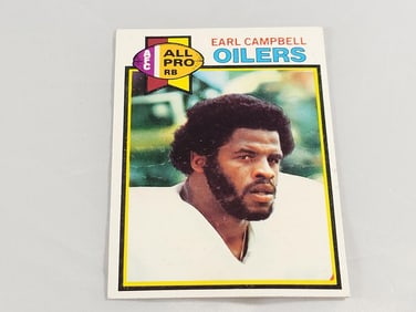 1979 Topps Football #390 Earl Campbell Rookie Card