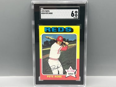 1975 Topps Pete Rose #320 SGC EX-NM 6
