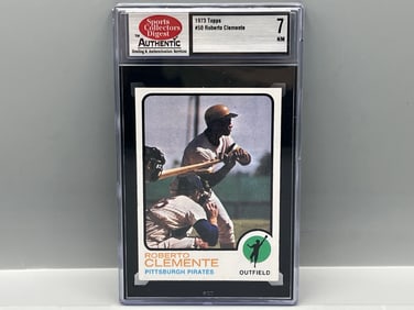 1973 Topps Roberto Clemente #50 SCD 7