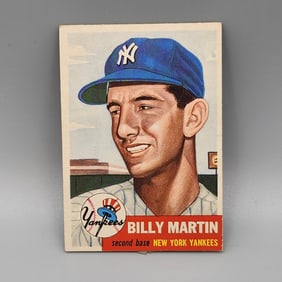 1953 Topps Billy Martin #86