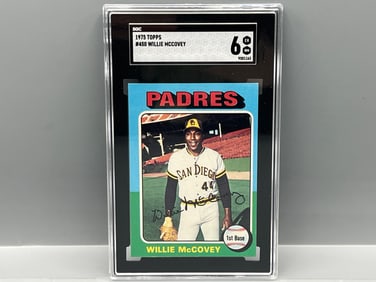 1975 Topps Willie McCovey #450 SGC 6