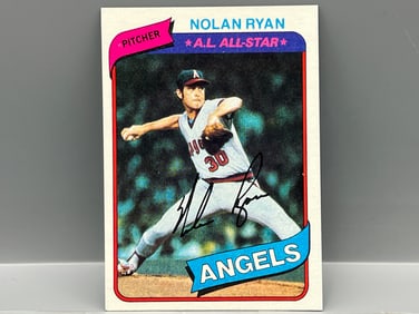 1980 Topps Nolan Ryan #580