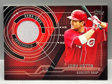 2014 Topps Joey Votto Game Used Jersey Relic