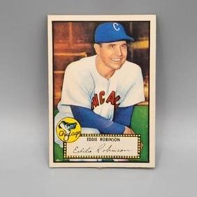 1952 Topps Eddie Robinson #32