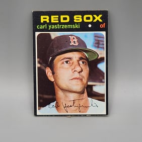1971 Topps Carl Yastrzemski #530 HOF