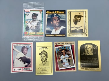 Lot of 7 - Miscellaneous Roberto Clemente