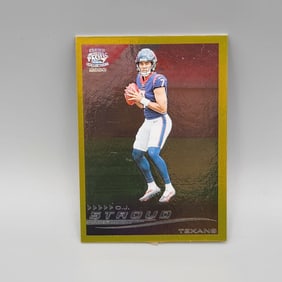 2023 Zenith C.J. Stroud #7 Gold Rookie 10/10 Ultra Rare