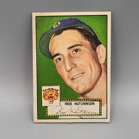 1952 Topps Fred Hutchinson #126