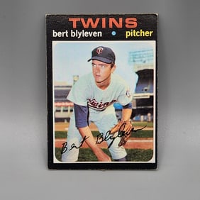 1971 Topps Bert Blyleven #26 Rookie HOF
