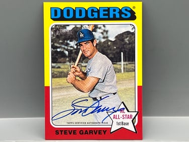 2024 Topps Heritage Steve Garvey Real One Auto