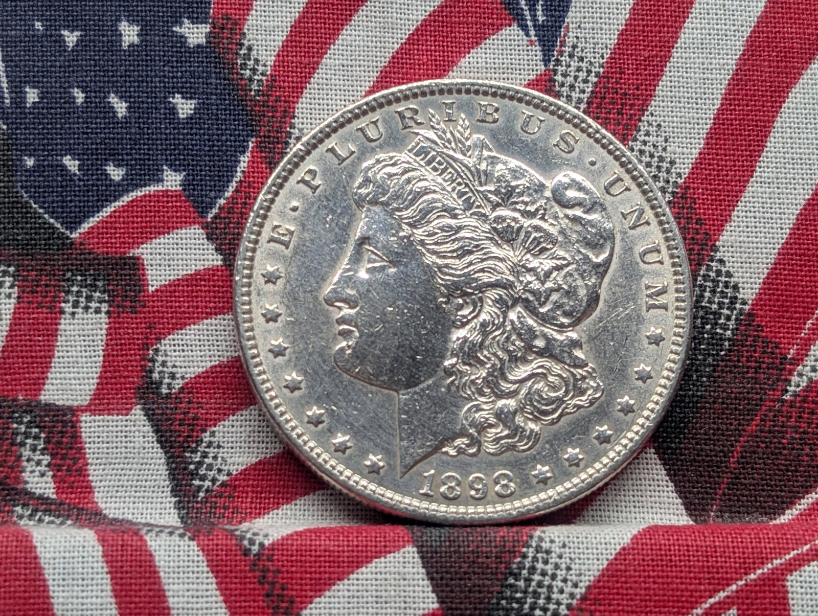 1898 Morgan Silver Dollar: 1898 Morgan Silver Dollar