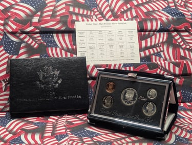 1993-S U.S. Mint Premier Silver Proof Set in OGP w/ COA