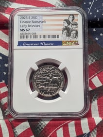 2023-S Eleanor Prosvent Quarter - NGC MS67 *Early Release*