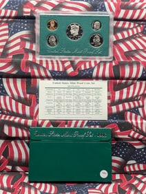 1996-S U.S. Mint Proof Set In OGP With COA