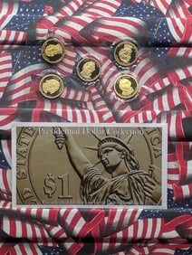 Presidential Dollar Collection in Gem Proof Condition