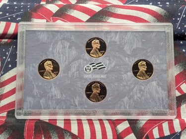 2009-S U.S. Mint Proof Lincoln Bicentennial Cent Set in OGP