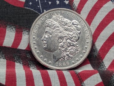 1886 Morgan Silver Dollar