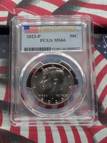 2023-P Kennedy Half Dollar  - PCGS MS66 *First Strike*