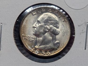 1956 Washington Quarter UNC.