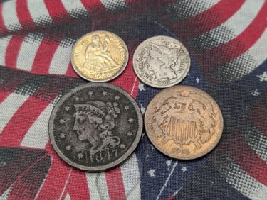 Grab Bag of Various Vintage U.S. Coins