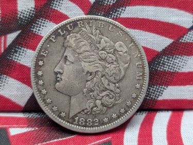 1882-O/S Morgan Silver Dollar