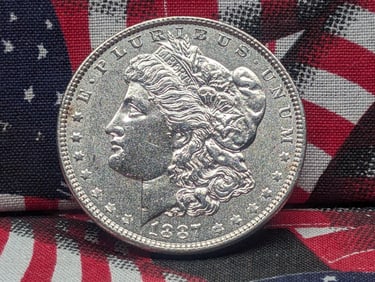 1887 Morgan Silver Dollar
