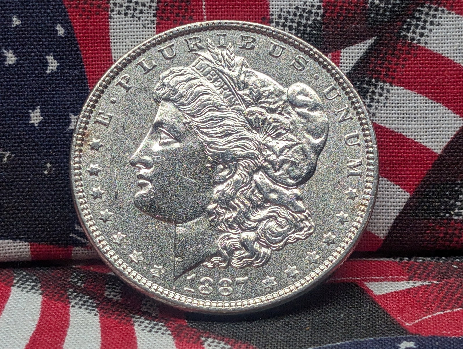 1887 Morgan Silver Dollar: 1887 Morgan Silver Dollar