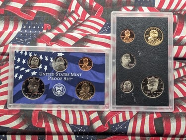 Partial 2006-S & 2002-S U.S. Mint Proof Sets (2 PCS)