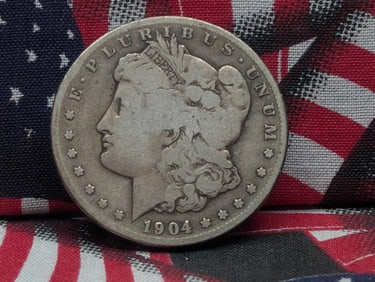 1904-S Morgan Silver Dollar