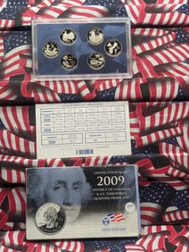 2009-S District Of Columbia & U.S. Territories Quarters Proof Set In OGP With COA, Six Coin Set.