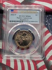 2023-P Sacagawea Native American Dollar - PCGS MS66 Position A *First Strike*