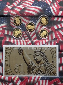 Presidential Dollar Collection in Gem Proof Condition