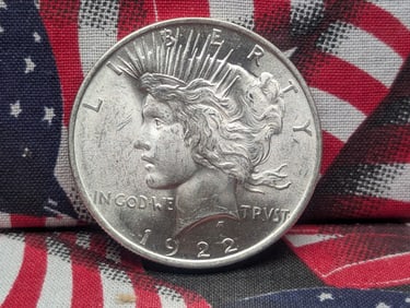 1922 Peace Silver Dollar