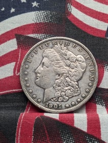 1901-P Morgan Silver Dollar