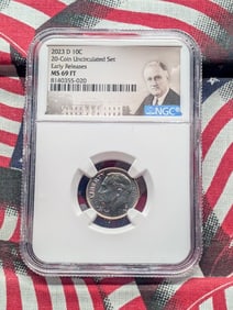 2023-D Roosevelt Dime - PCGS MS69 FT *Early Release*