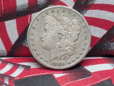 1896-S Morgan Silver Dollar