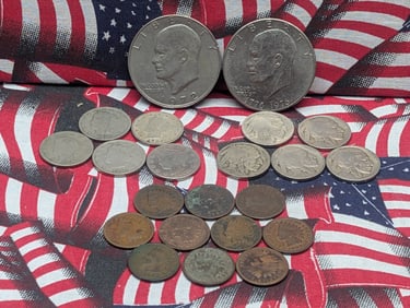Large Grab Bag of Various Vintage U.S. Coins