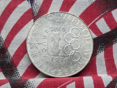 1976 Austria 100 Silver Schillings