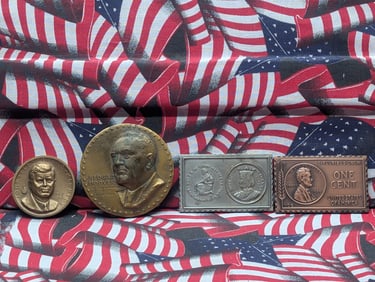 Lot of 4 Various Commemorative Medals