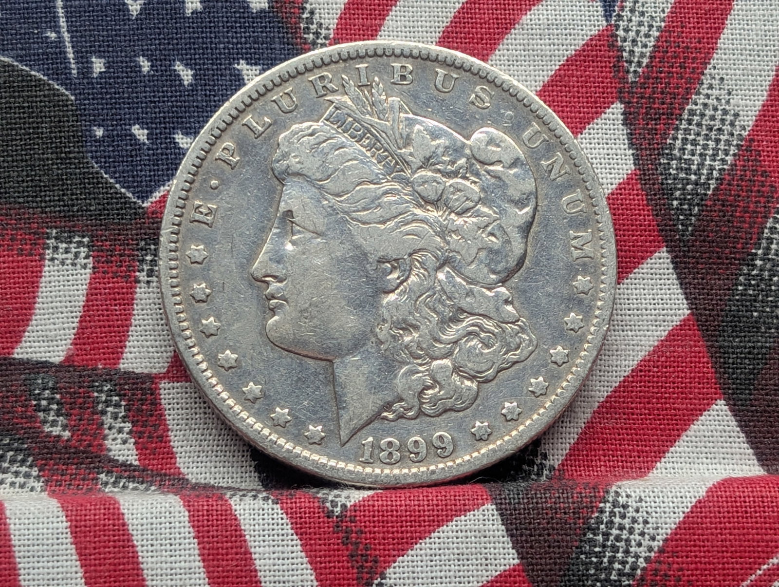 1899-O Morgan Silver Dollar w/ Micro-o: 1899-O Morgan Silver Dollar w/ Micro-o