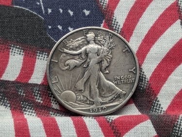 *XF* 1919-S Walking Liberty Half Dollar
