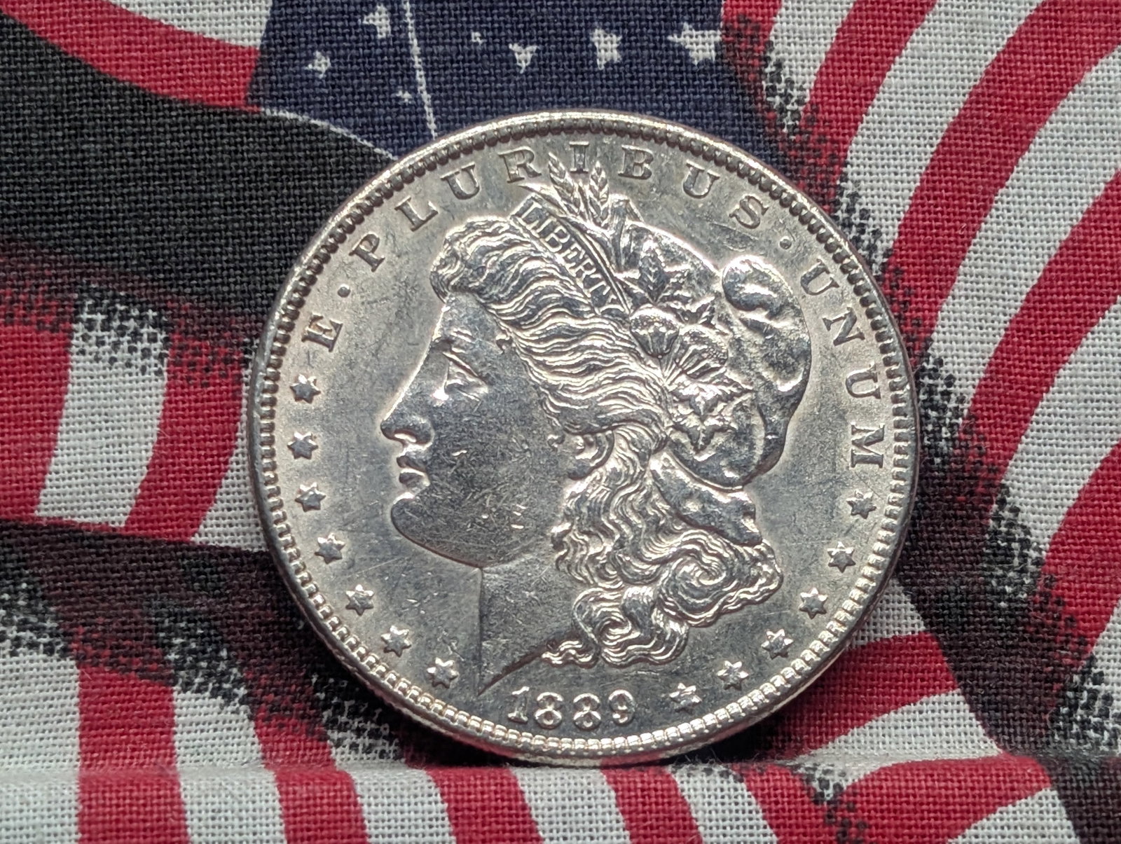 1889 Morgan Silver Dollar: 1889 Morgan Silver Dollar